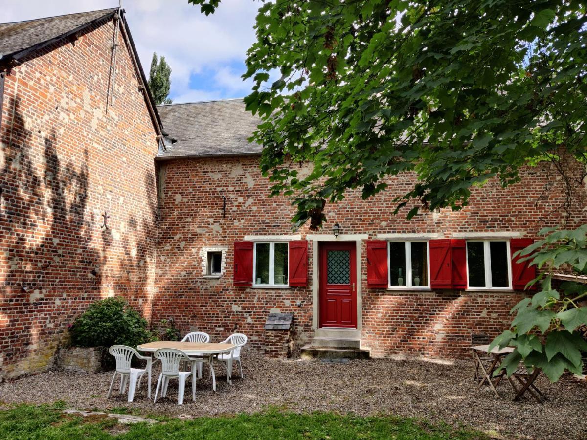Uw Eigen Boerderij Bij Le Moulin De La Place Hargicourt Екстериор снимка