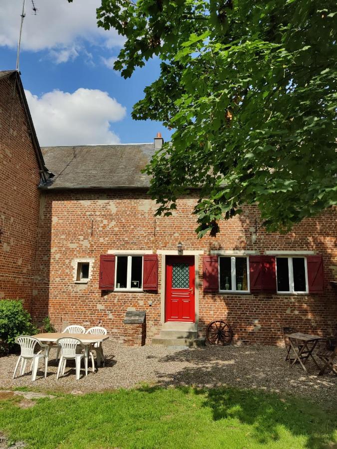Uw Eigen Boerderij Bij Le Moulin De La Place Hargicourt Екстериор снимка